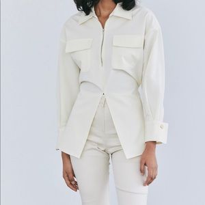 Source Unknown Front Slit Cargo Shirt